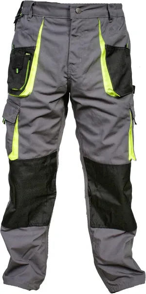 Juicy Trendz Men's Work Pants – Heavy-Duty Relaxed Fit Utility Cargo Trousers for Construction, Carpenter & Outdoor Work