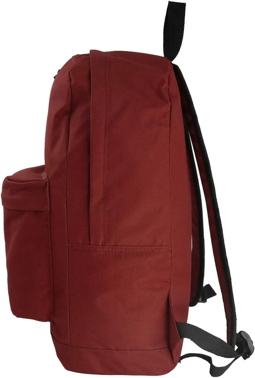 K-Cliffs Classic Bookbag Basic Backpack School Bookbag Student Simple Emergency Survival Daypack
