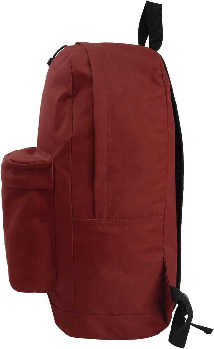 K-Cliffs Classic Bookbag Basic Backpack School Bookbag Student Simple Emergency Survival Daypack