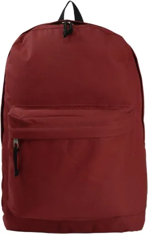 K-Cliffs Classic Bookbag Basic Backpack School Bookbag Student Simple Emergency Survival Daypack