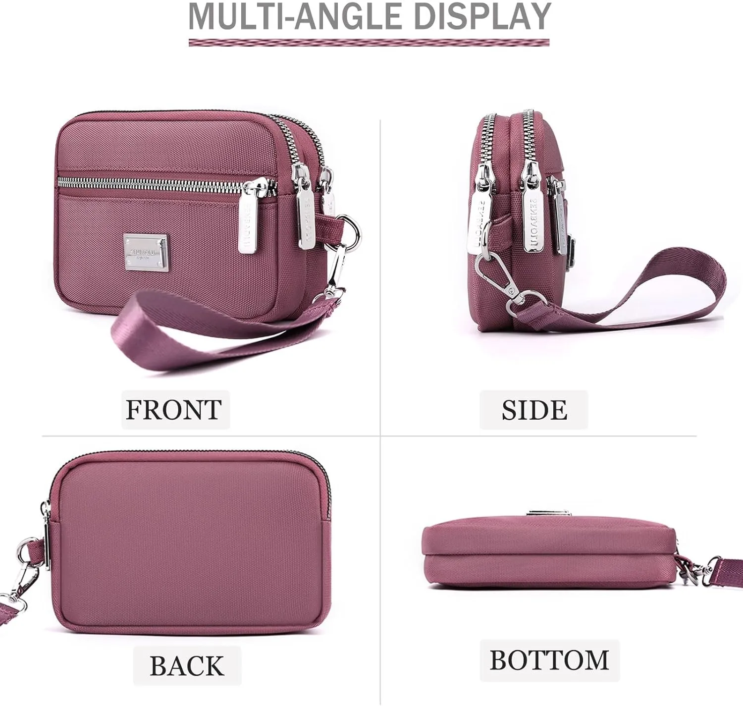 KARRESLY Wristlet Purse for Women Evening Wristlet Pouch Clutch Bag
