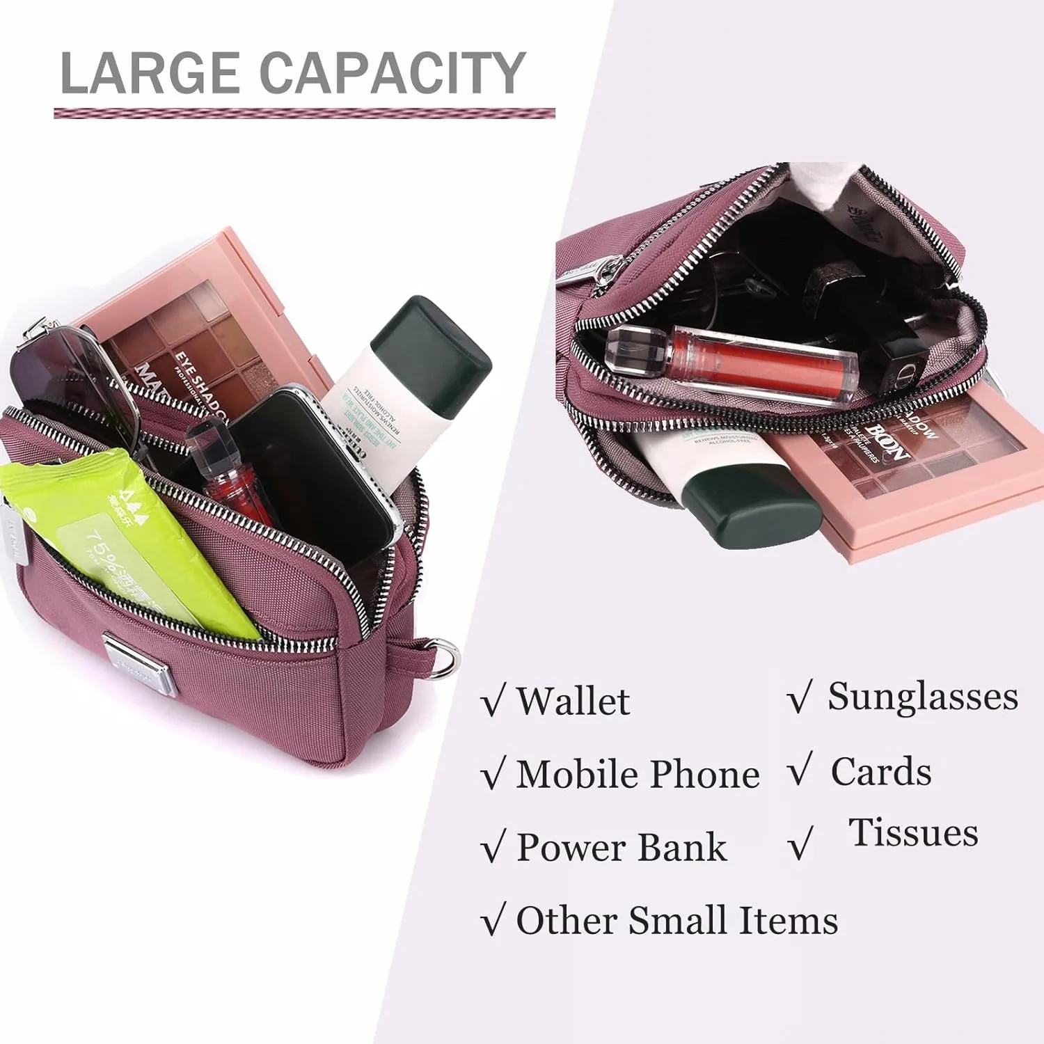 KARRESLY Wristlet Purse for Women Evening Wristlet Pouch Clutch Bag