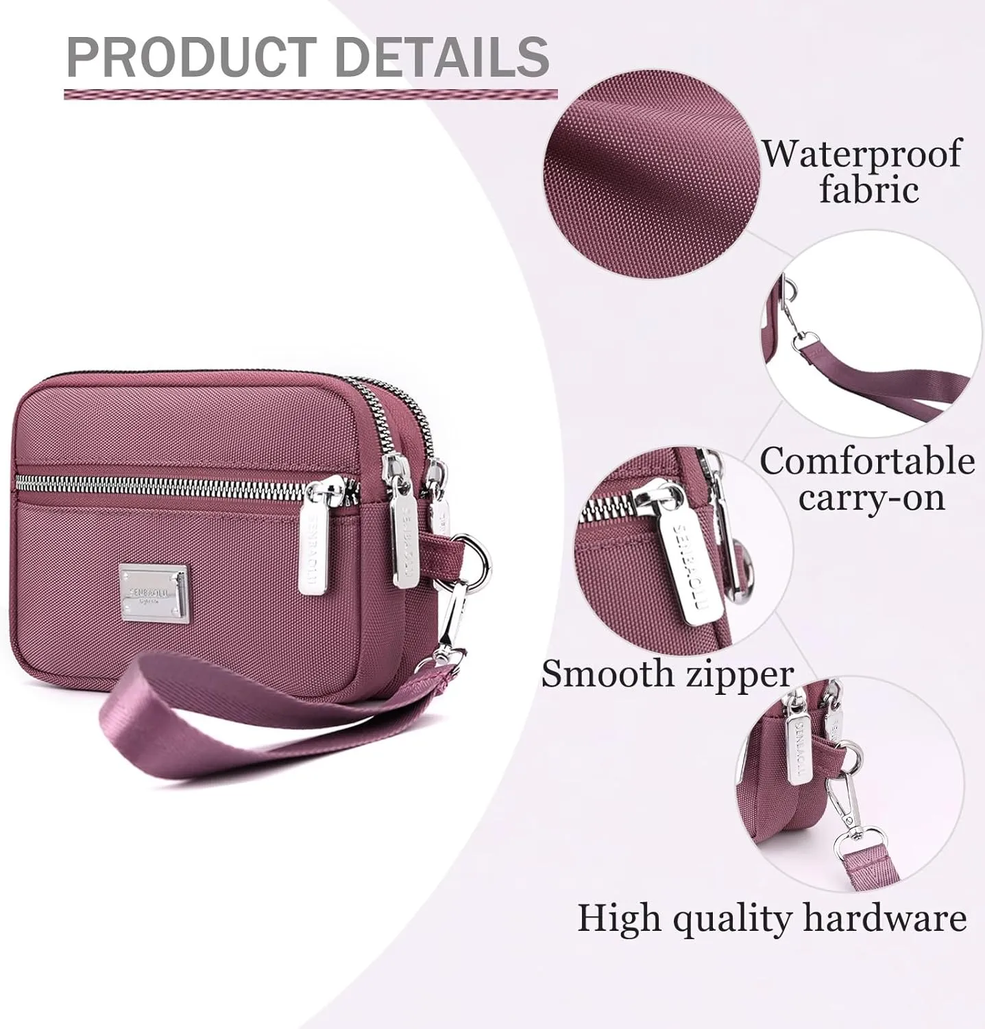 KARRESLY Wristlet Purse for Women Evening Wristlet Pouch Clutch Bag