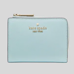 KATE SPADE Madison Small L Zip Wallet Blue Glow RS-KH615