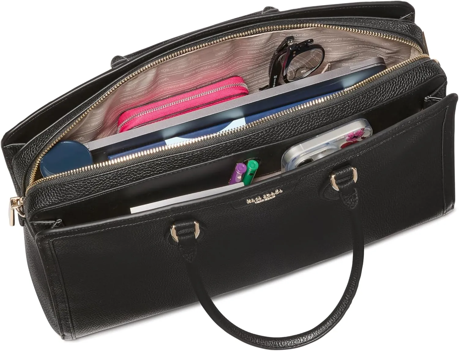 kate spade new york Women's Hudson Pebbled Leather Commuter Laptop Bag
