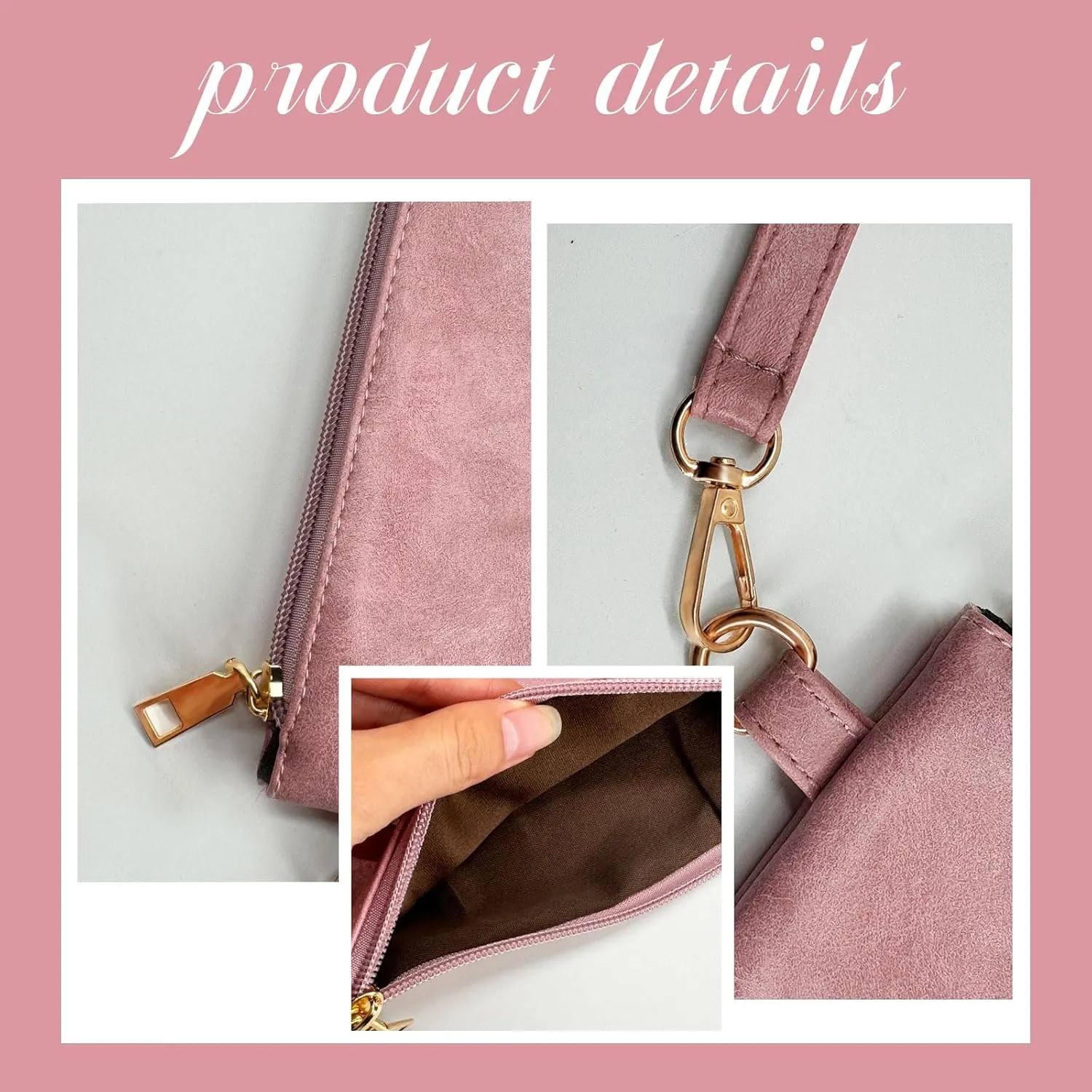 K.E.J. Women Wallet Wristlet Clutch Purses for Women Wristlet Handbags Small Wallet Purses Clutch Bag Ladies Christmas Gifts