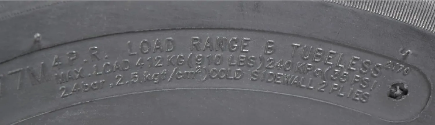 Kenda K399 205/65-10 Loadstar Trailer Tire Bias-Ply Tire for Superior Towing Performance with Enhanced Stability for Utility Trailers, Cargo Trailers, and Boats with Kenda Keychain (4 Pack)