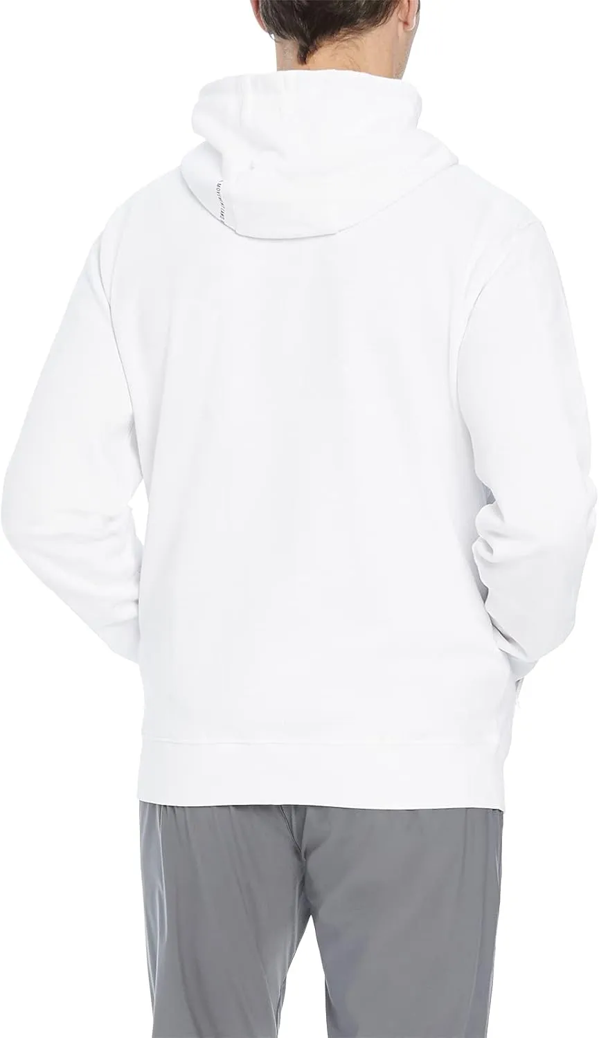Kenneth Cole Mens Hoodie Zip Up Sweatshirt - Organic and Recycled Cotton Sweatshirts for Men with Zipper Pockets