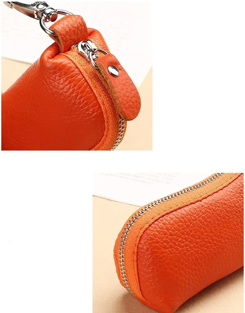 Keychain for Women Leather Key Coin Pouch Women's Purses