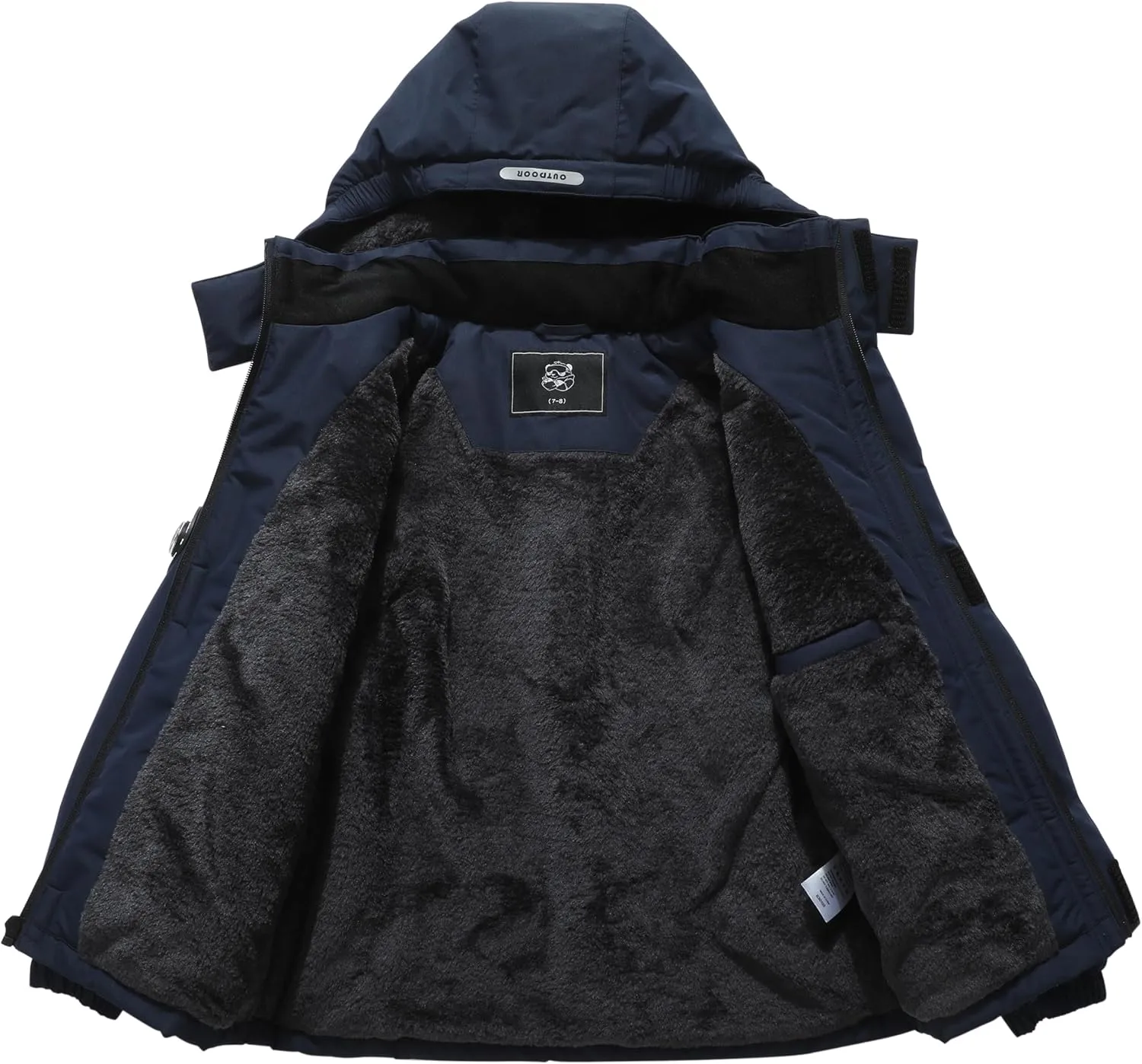 Kid's Waterproof Ski Jacket Warm Winter Coat Boys Snowboarding Jackets Outdoor