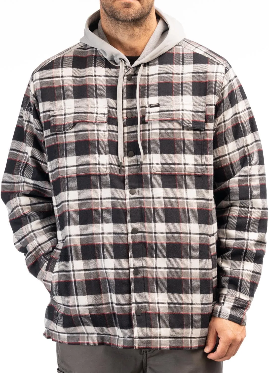 KLIM Men's Targhee Fleece Lined Flannel Hoodie