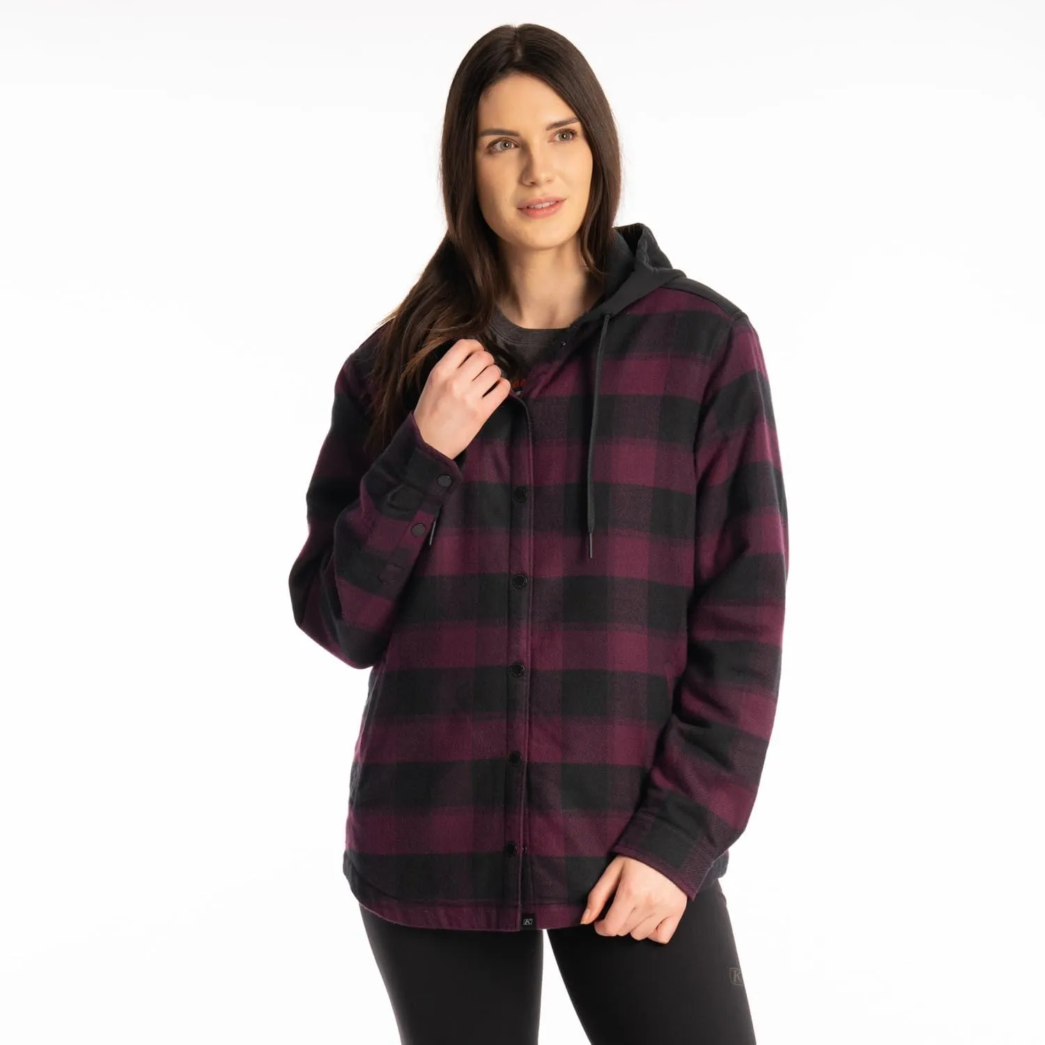 KLIM Women's Big Sky Fleece Lined Flannel Hoodie