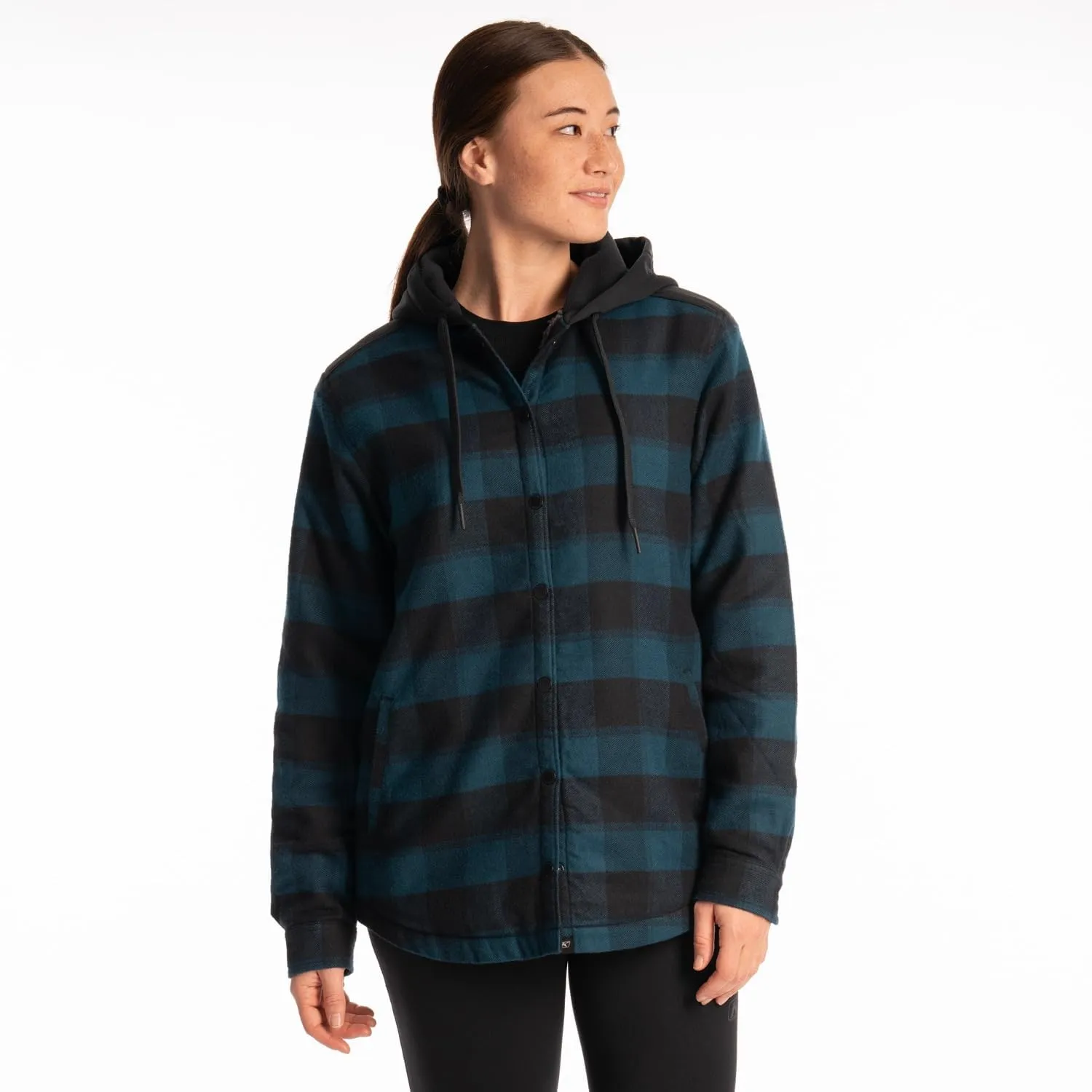 KLIM Women's Big Sky Fleece Lined Flannel Hoodie