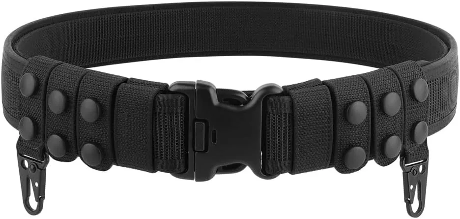 KRYDEX Duty Belts Law Enforcement 2 Inch Police Belt Nylon Duty Belt with Belt Keepers