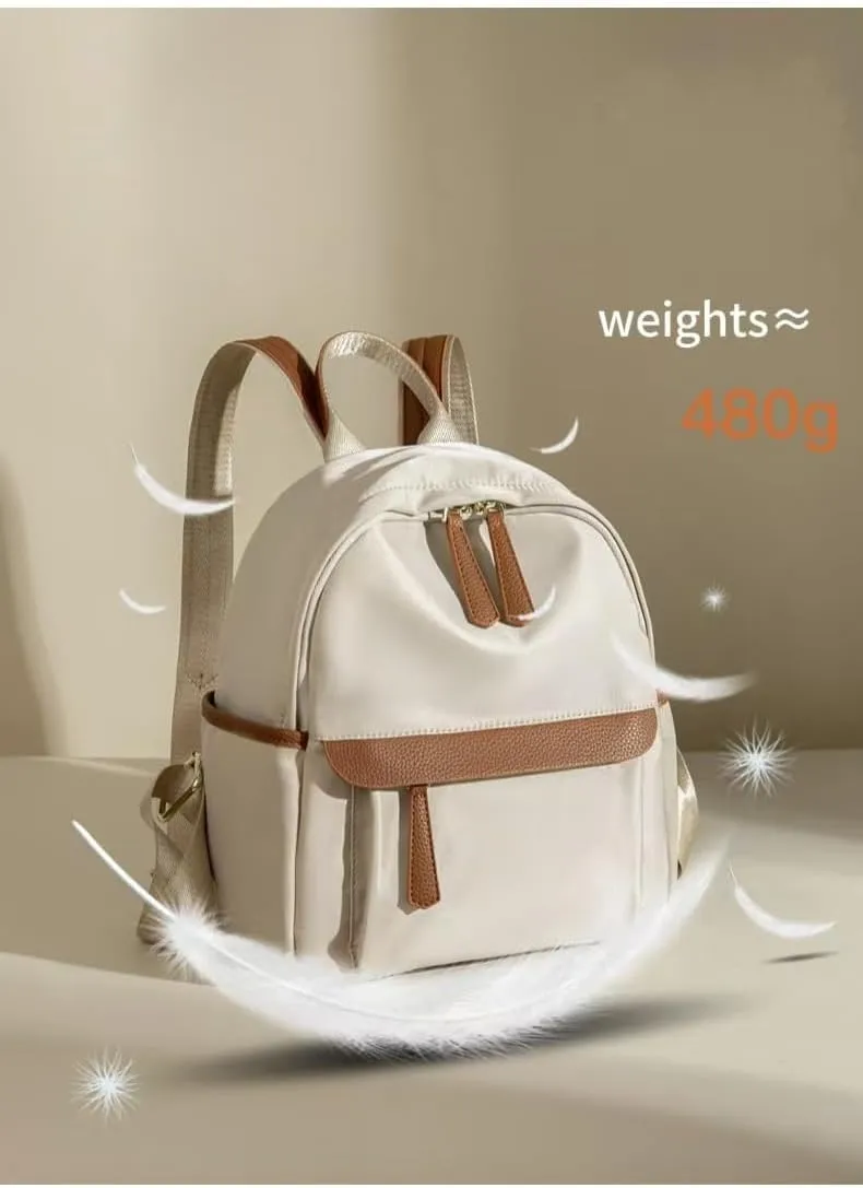 Ladies Essential Mini Shoulder Bag Fashion Casual Small Backpack Travel Shoulder Bag Handbag Purse Mini Travel Backpack Travel Accessories