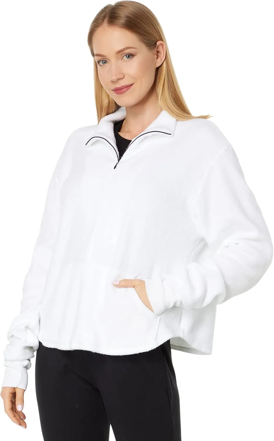 LAmade Bello Plush Modal Fleece 1/2 Zip