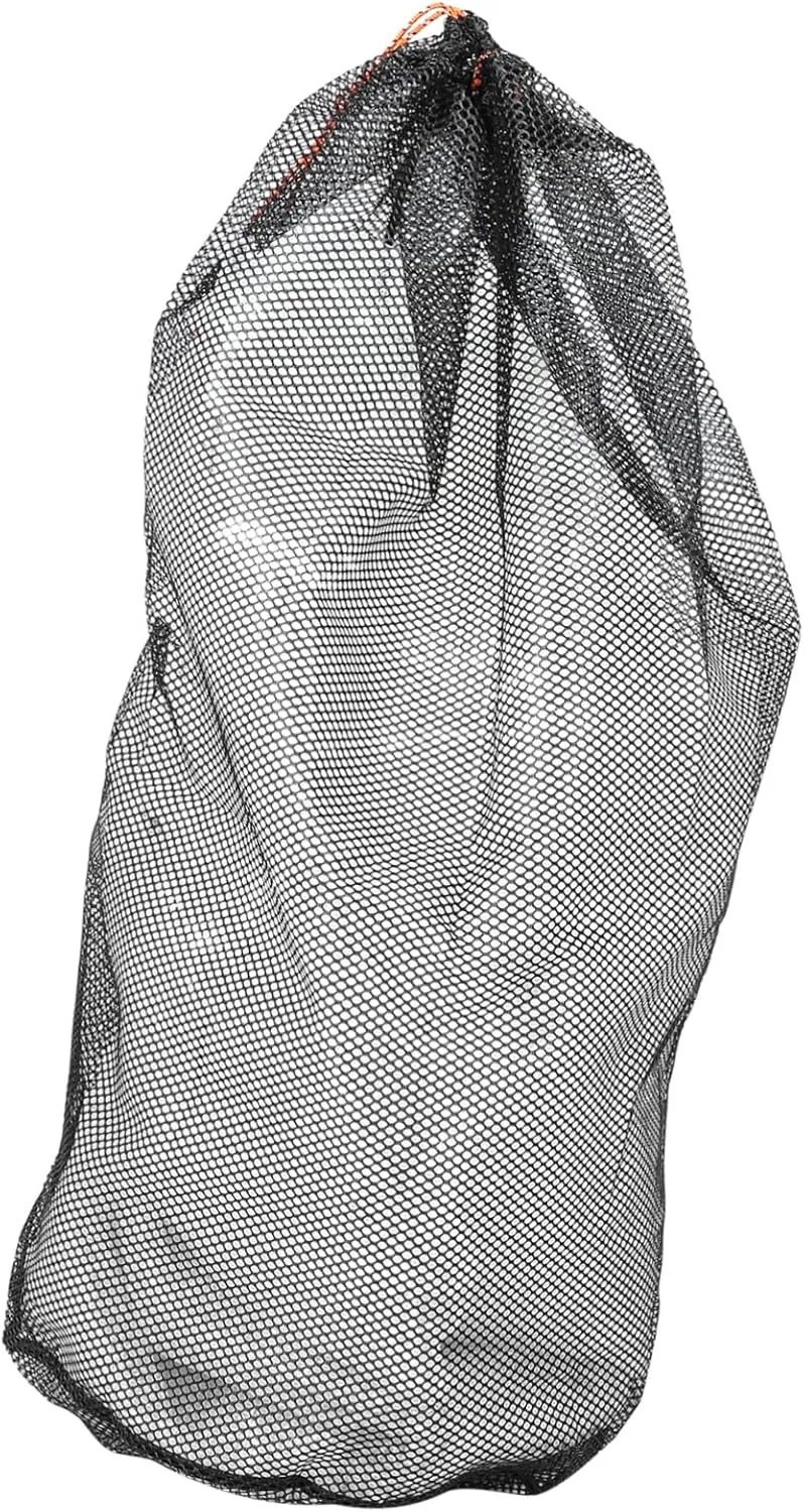 Large Travel Duffle Bag for Camping Mesh Sleeping Bag Storage Sack Drawstring Multi-Purpose for Hiking