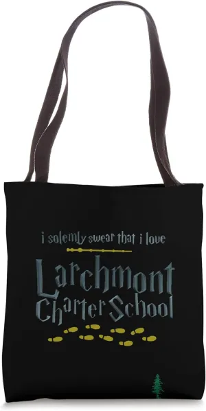 LCS - Larchmont Charter - Solemnly School Spirit Tote Bag