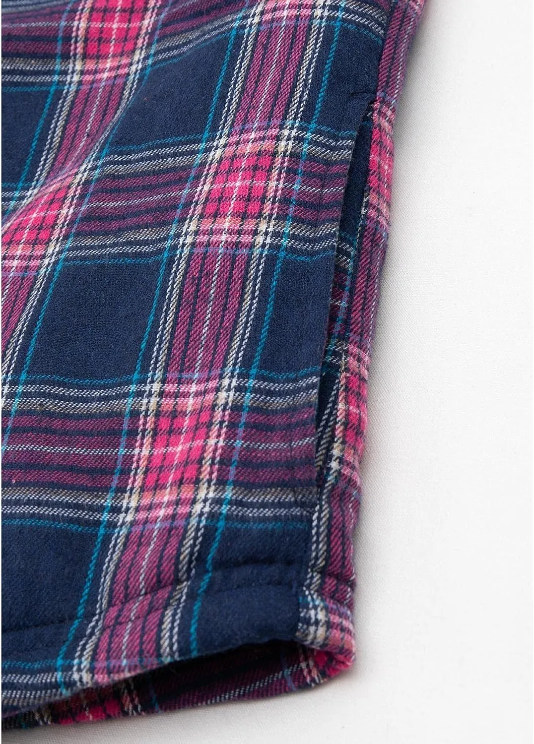 Lisskolo Women's Sherpa Flannel Jacket with Hand Pockets,Warm Fleece Lined Button Up Plaid Flannel Shirt Jackets