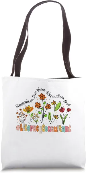 Literacy Consultant Appreciation Week Back to School Tote Bag