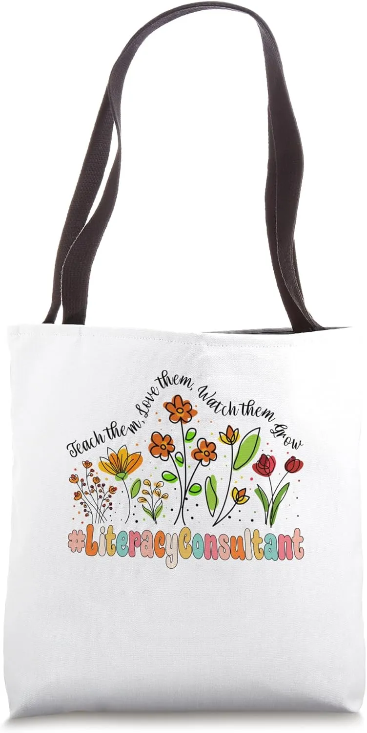 Literacy Consultant Appreciation Week Back to School Tote Bag