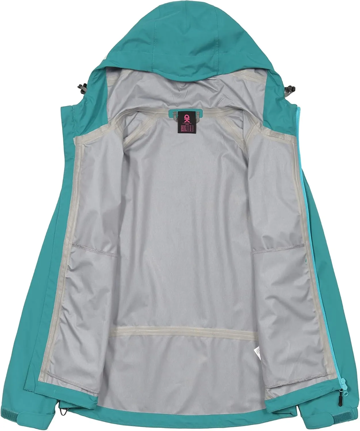 Little Donkey Andy Women’s Waterproof Rain Jacket Lightweight Outdoor Windbreaker Rain Coat Shell for Hiking, Travel