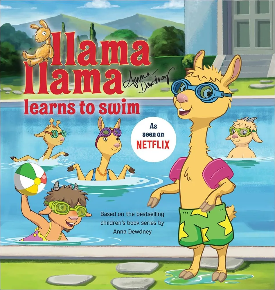 Llama Llama Learns to Swim School & Library Binding – Picture Book, June 5, 2018