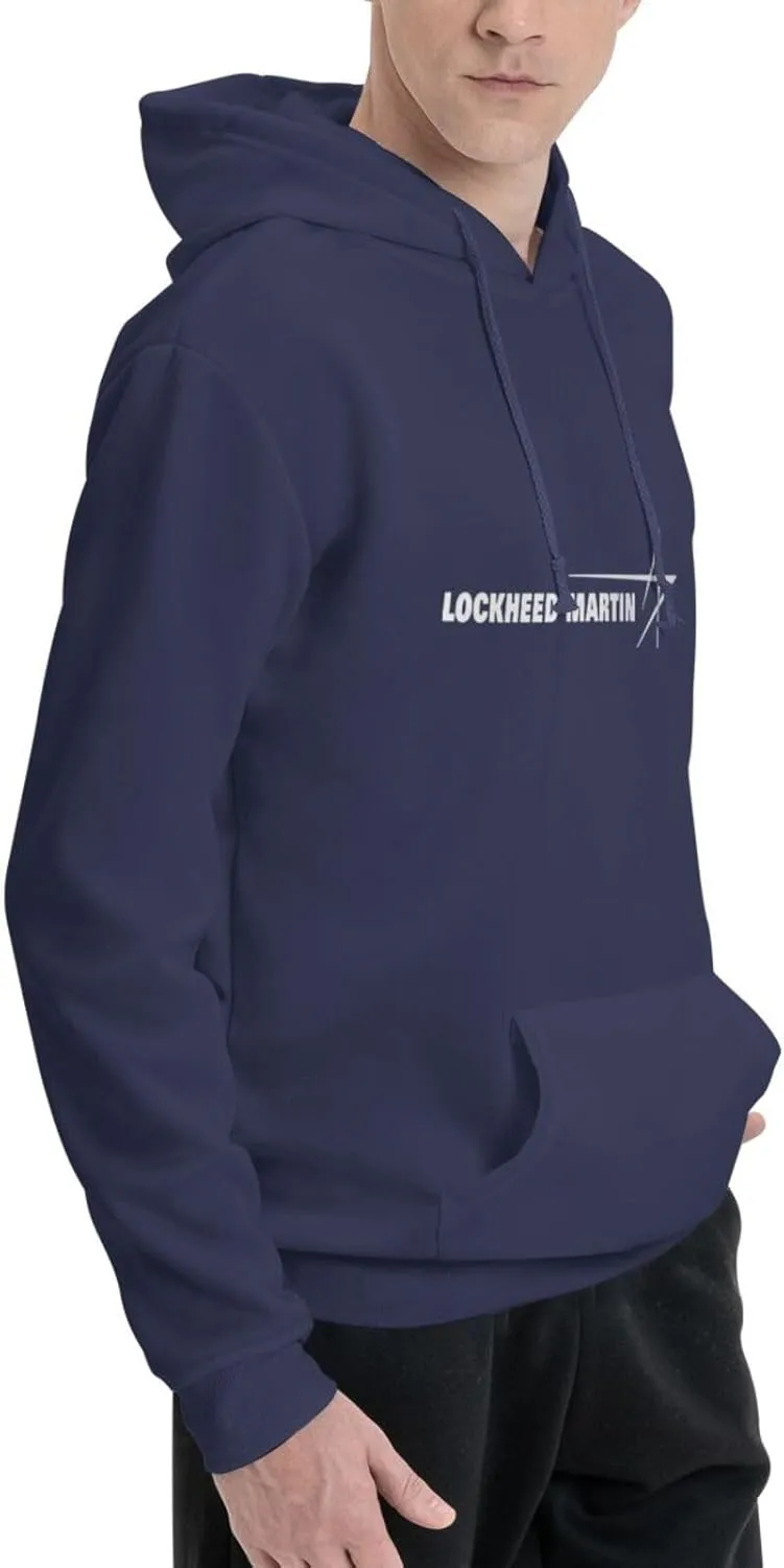 Lockheed Martin Womens Casual Hoodies Pullover Tops Drawstring Long Sleeve Sweatshirts
