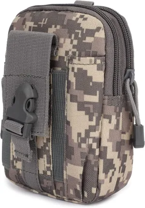 Long Keeper Tactical Molle Pouch Bag - Military Hiking Belt Waist Bag Outdoor Sport Motorcycle Bike Cycling Bag