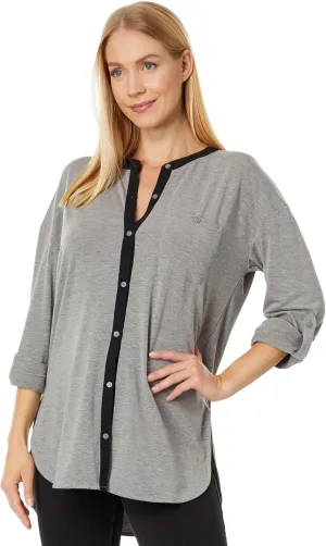 Lysse Zola Jersey Shirt Dark Heather Grey SM