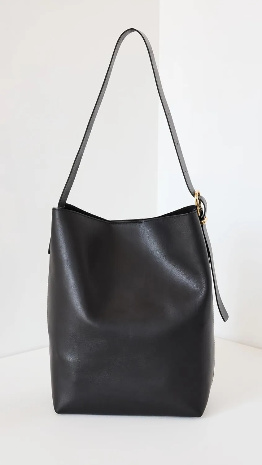 Madewell Women's The Essential Bucket Tote in Suede