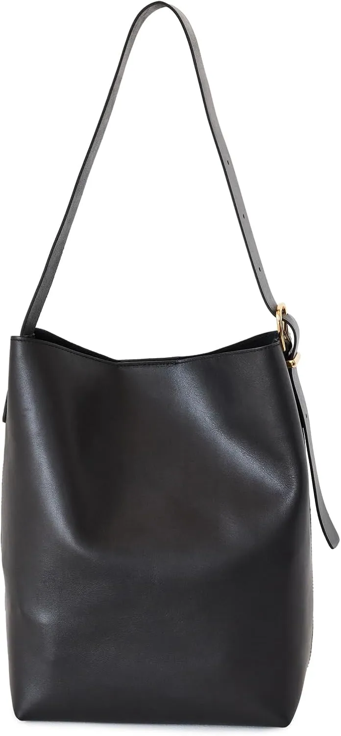 Madewell Women's The Essential Bucket Tote in Suede