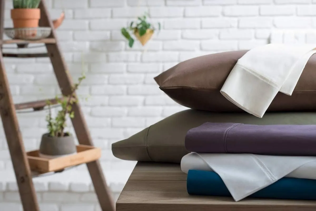 Magnolia Organics Dream Collection Pillowcase Pair - Standard, Moroccan Blue