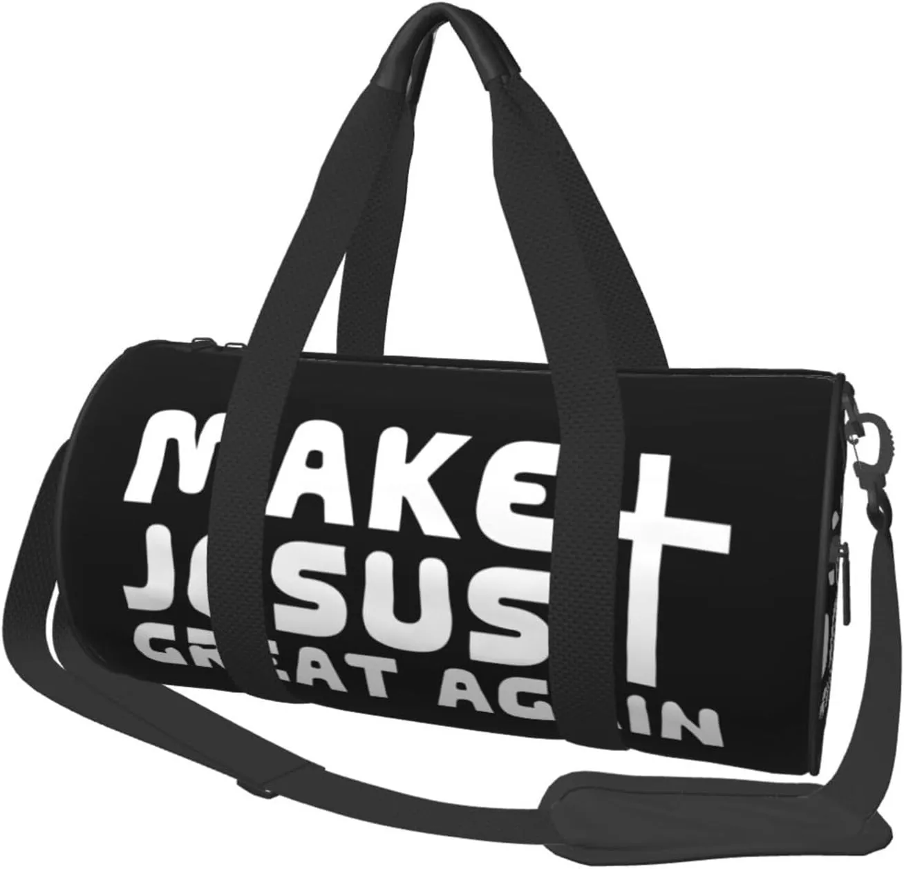 Make Jesus Great Again Duffel Bag Gym Bag Travel Sports Tote Large Foldable Beach Swim Yoga1