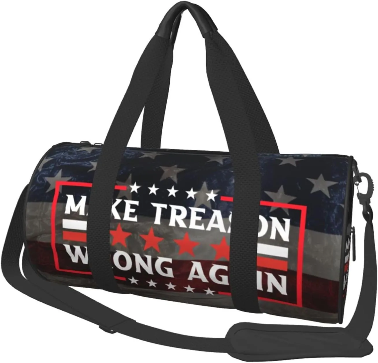 Make Treason Wrong Again Duffel Bag Gym Bag Travel Sports Tote Large Foldable Beach Swim Yoga3
