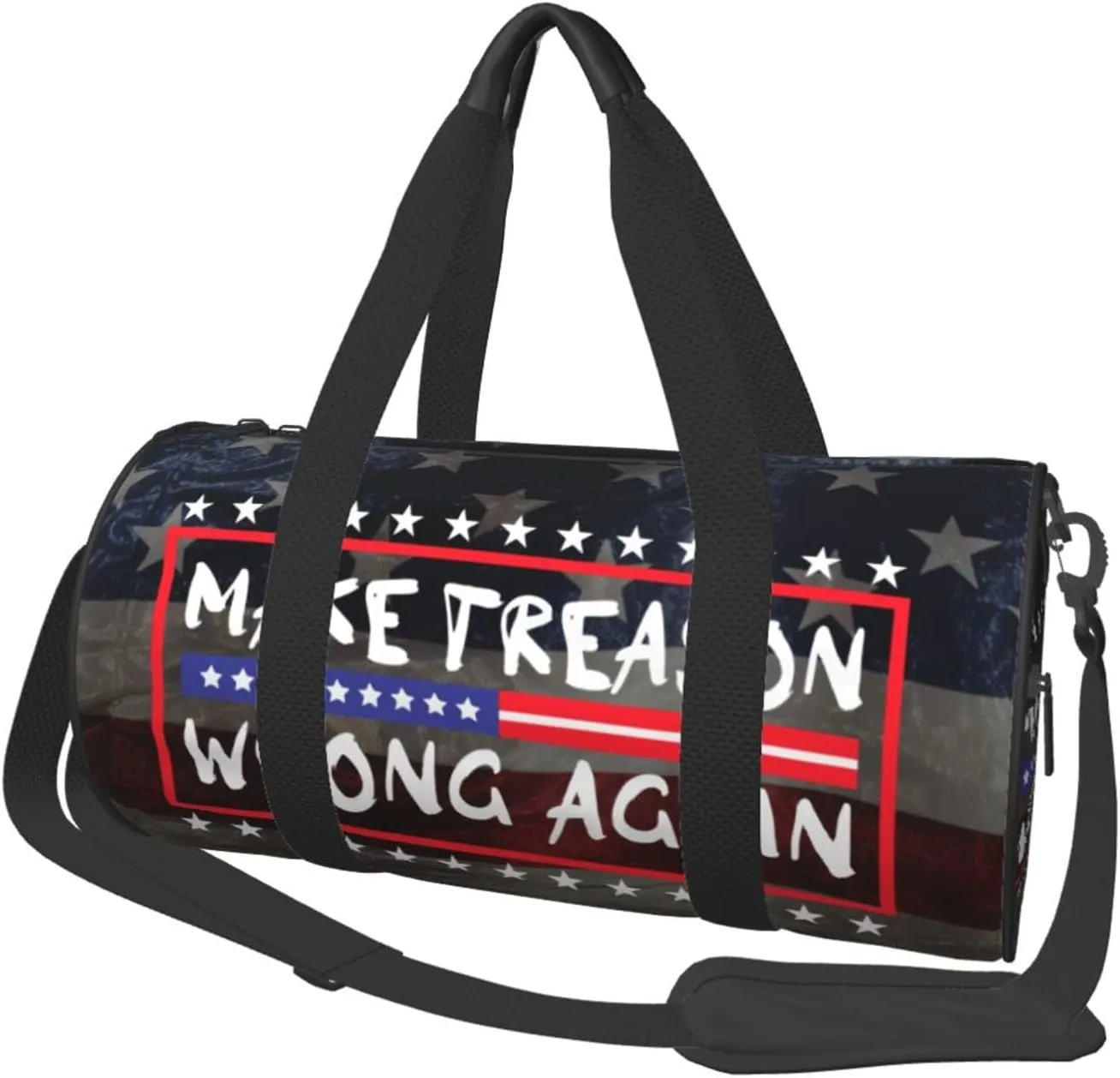Make Treason Wrong Again Duffel Bag Gym Bag Travel Sports Tote Large Foldable Beach Swim Yoga8