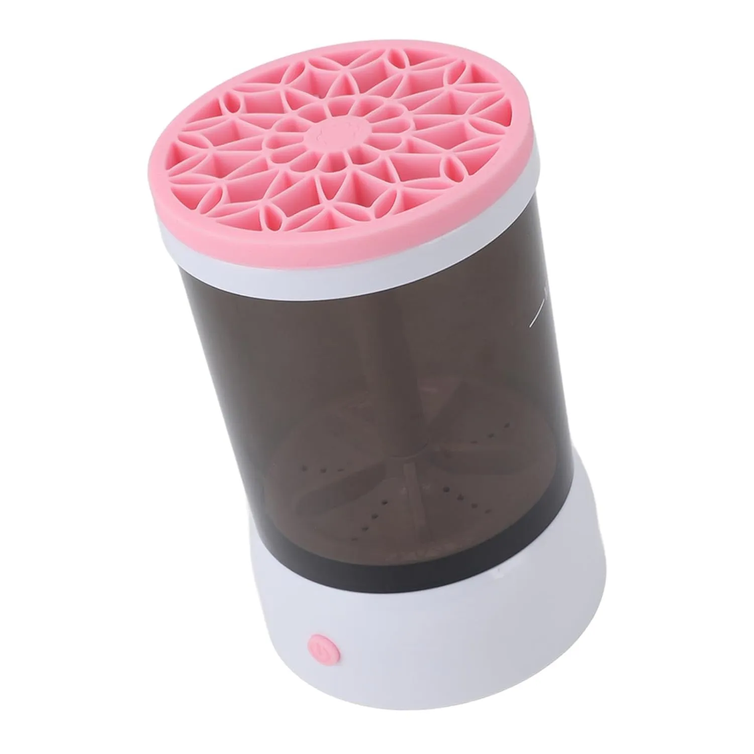 Makeup Brush Cleaner Machine USB Visible Quick Dry Electric Cosmetic Supplies Cleaner for All Size Makeup Brushes Portable (Pink)