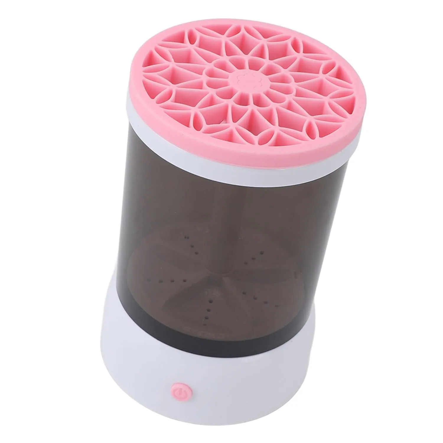 Makeup Brush Cleaner Machine USB Visible Quick Dry Electric Cosmetic Supplies Cleaner for All Size Makeup Brushes Portable (Pink)
