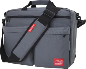 Manhattan Portage Tribeca Bag with Back Zipper, Grey, One Size