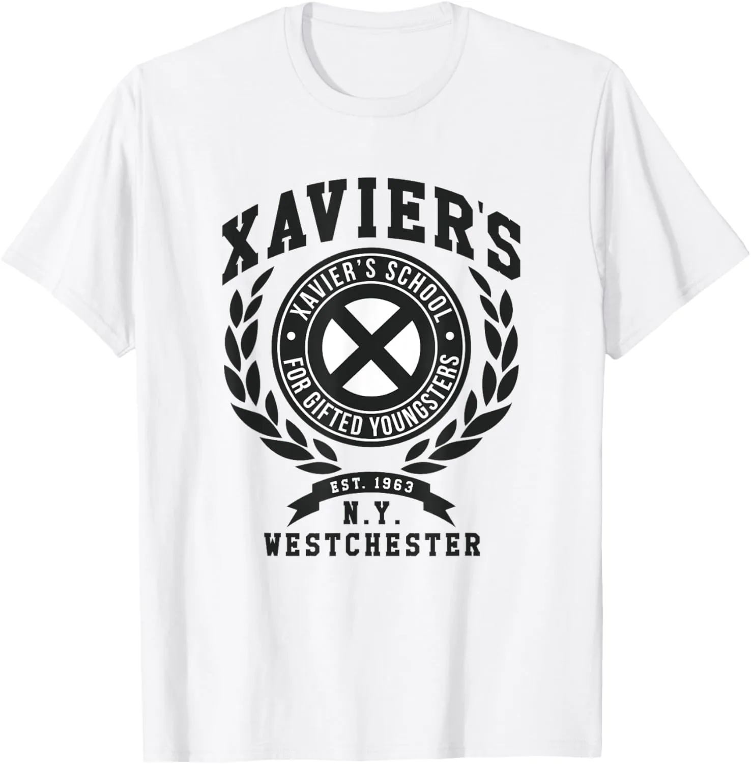 Marvel X-Men Xavier's School For Gifted Youngsters N.Y. Logo T-Shirt