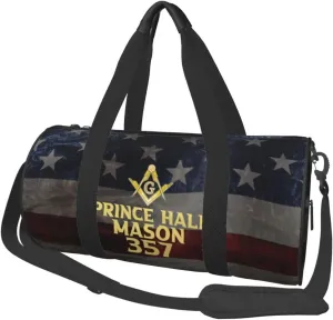 Masonic Prince Hall Mason 357 Duffel Bag Gym Bag Travel Sports Tote Large Foldable Swim Beach Yoga1