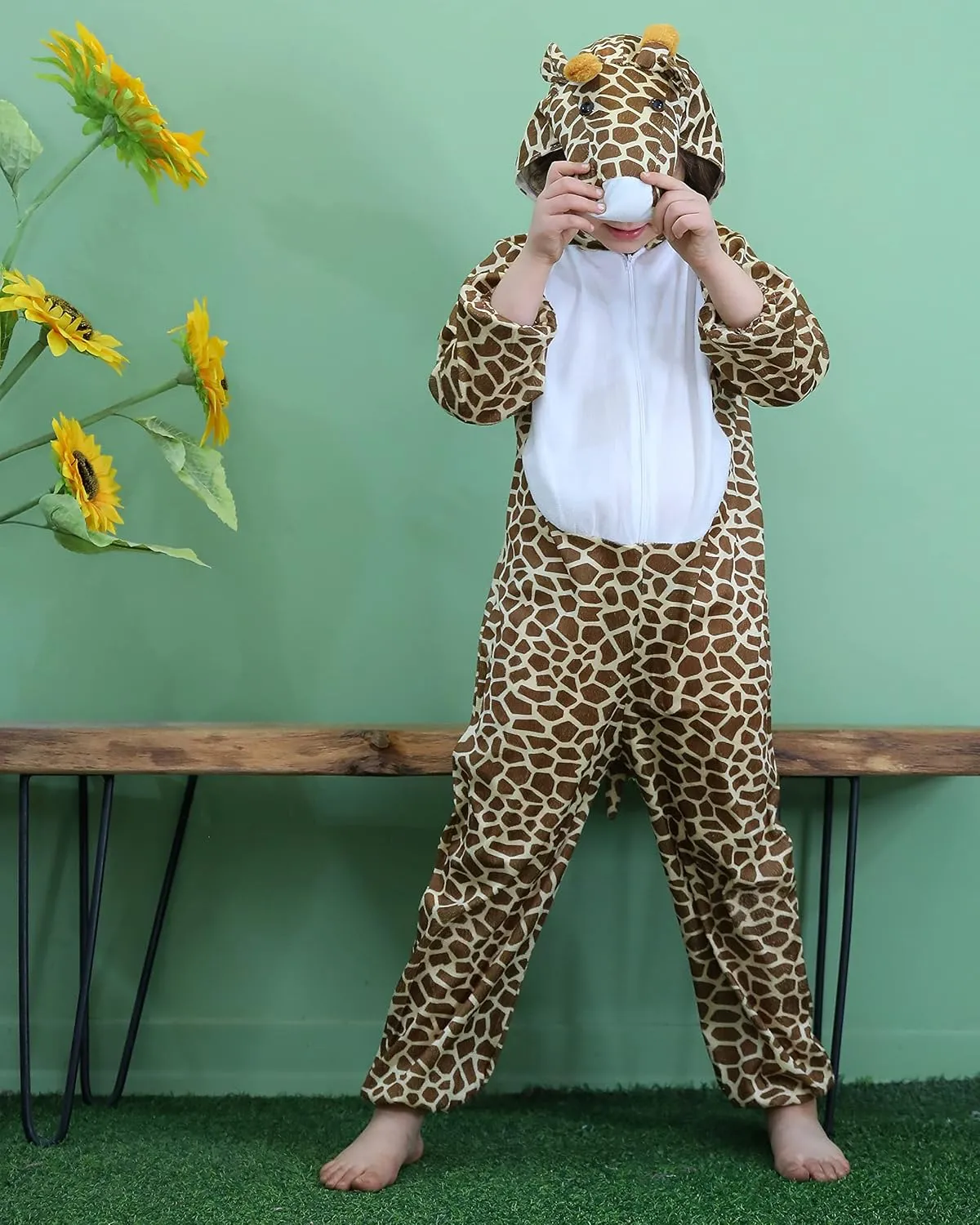 Matissa Kids Animal Costume for Boys Girls Unisex Fancy Dress Party Outfit Cosplay