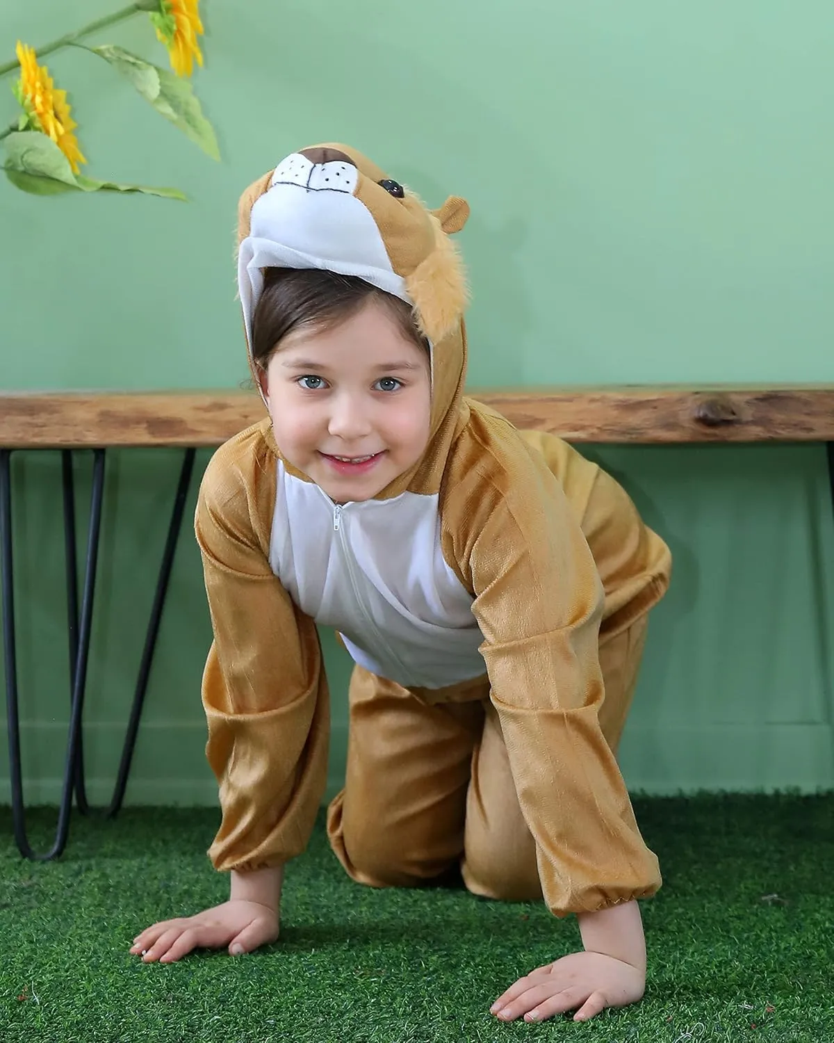 Matissa Kids Animal Costume for Boys Girls Unisex Fancy Dress Party Outfit Cosplay