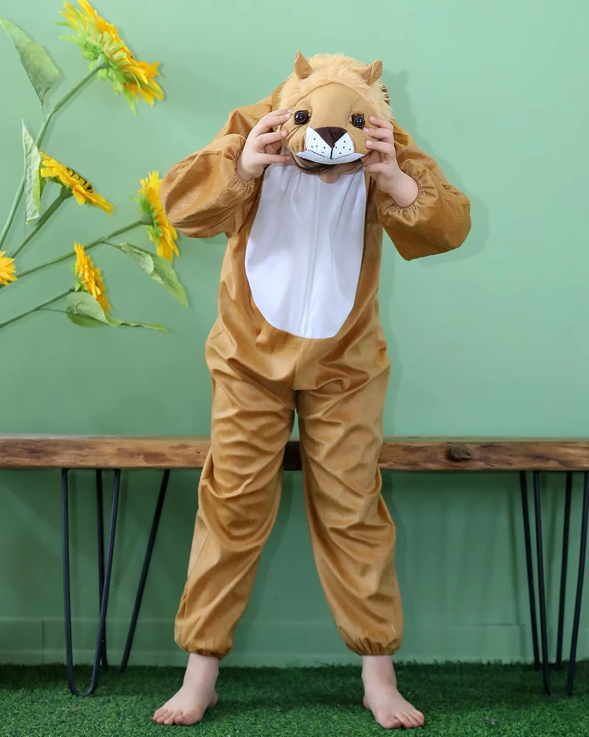 Matissa Kids Animal Costume for Boys Girls Unisex Fancy Dress Party Outfit Cosplay