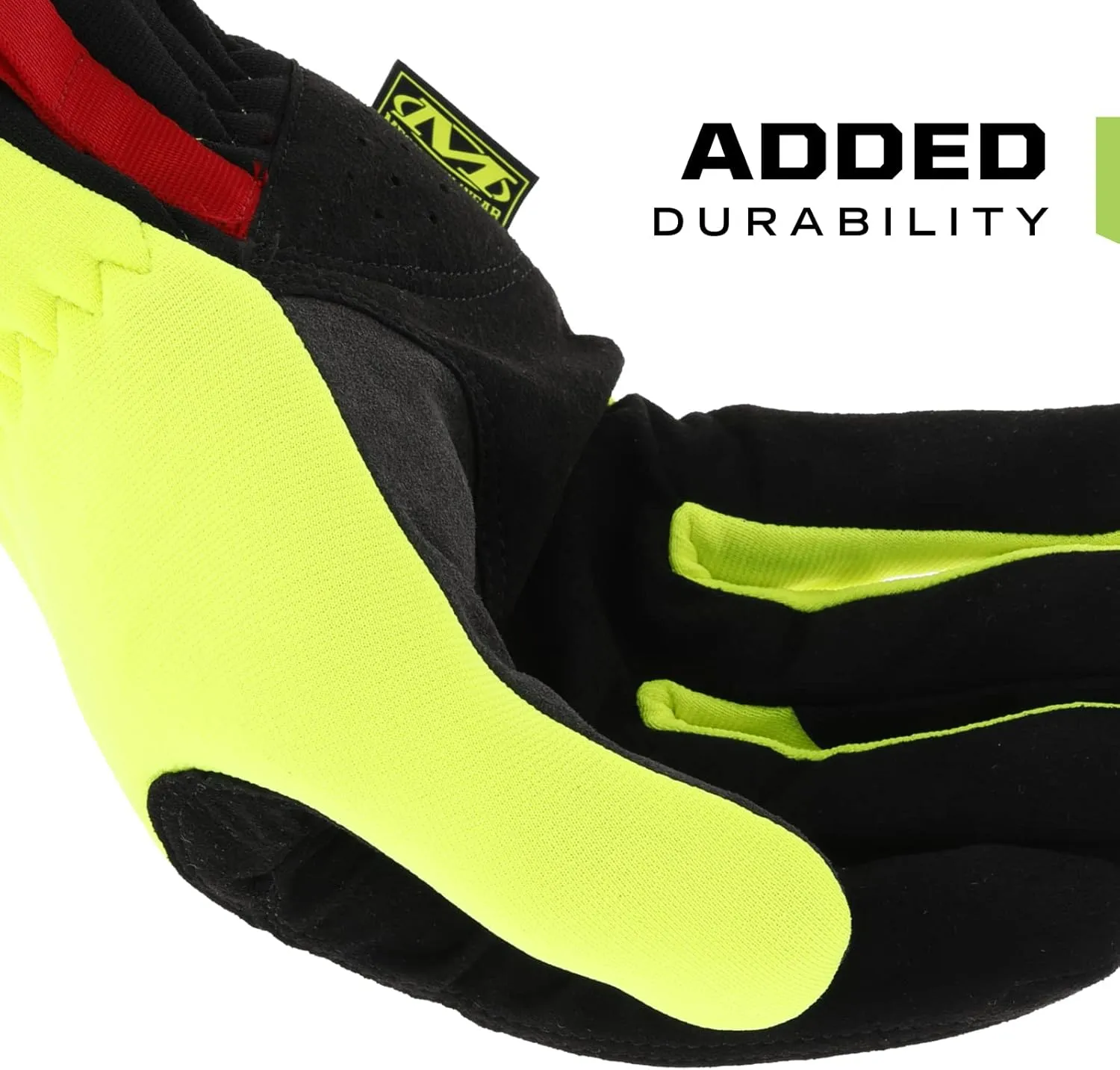 Mechanix Wear: Hi-Viz FastFit Work Gloves with Secure Fit Elastic Cuff, Reflective and High Visibility, Touchscreen Capable, Safety Gloves for Men, Multi-Purpose Use (Fluorescent Yellow, XX-Large)