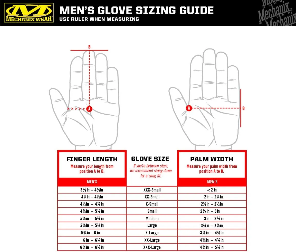 Mechanix Wear: The Original Material4X Synthetic Leather Work Gloves with Secure Fit, Abrasion Resistant, Added Durability, Safety Gloves for Men, Multi-Purpose Use (Brown, X-Large)