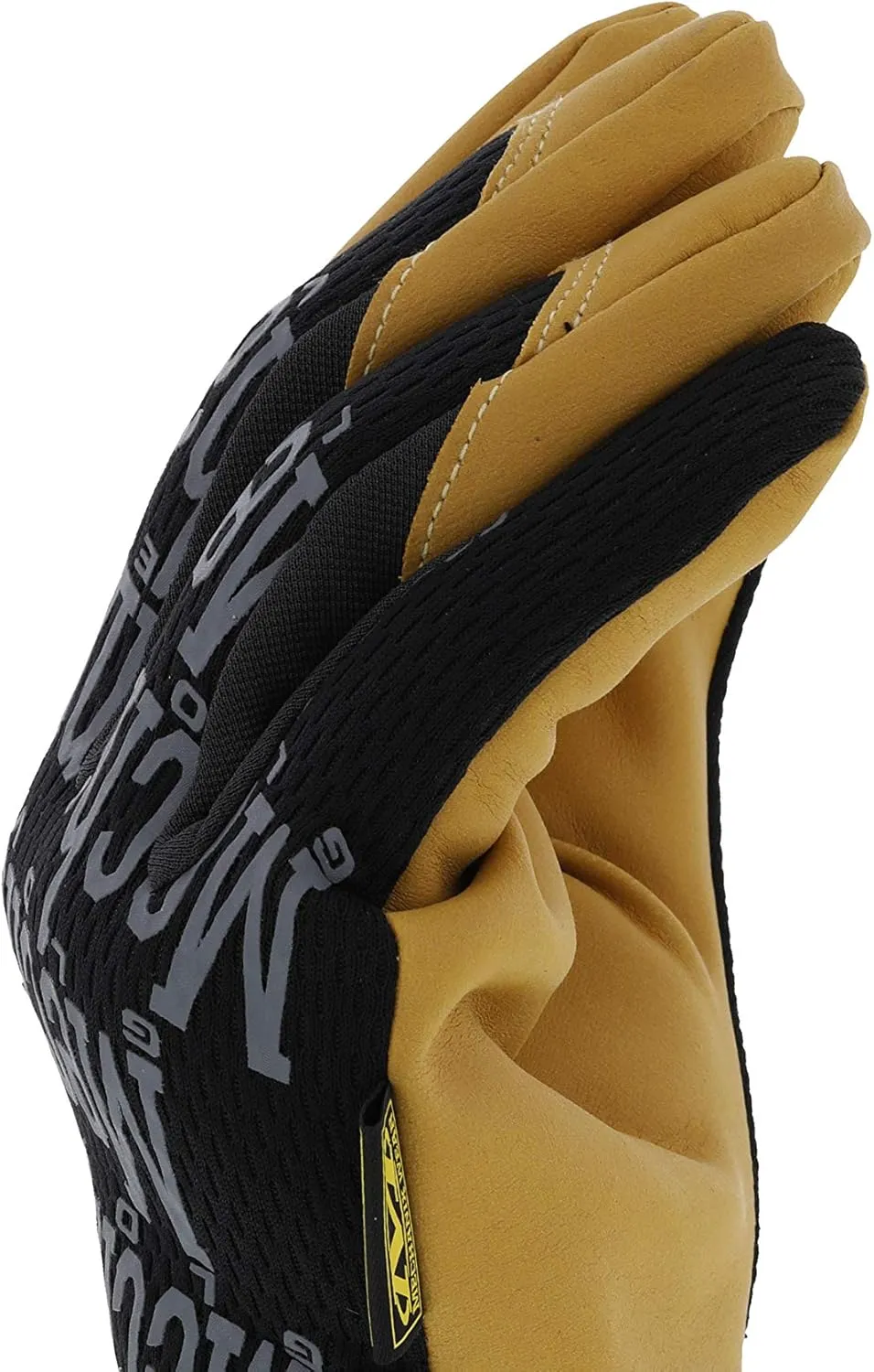 Mechanix Wear: The Original Material4X Synthetic Leather Work Gloves with Secure Fit, Abrasion Resistant, Added Durability, Safety Gloves for Men, Multi-Purpose Use (Brown, X-Large)