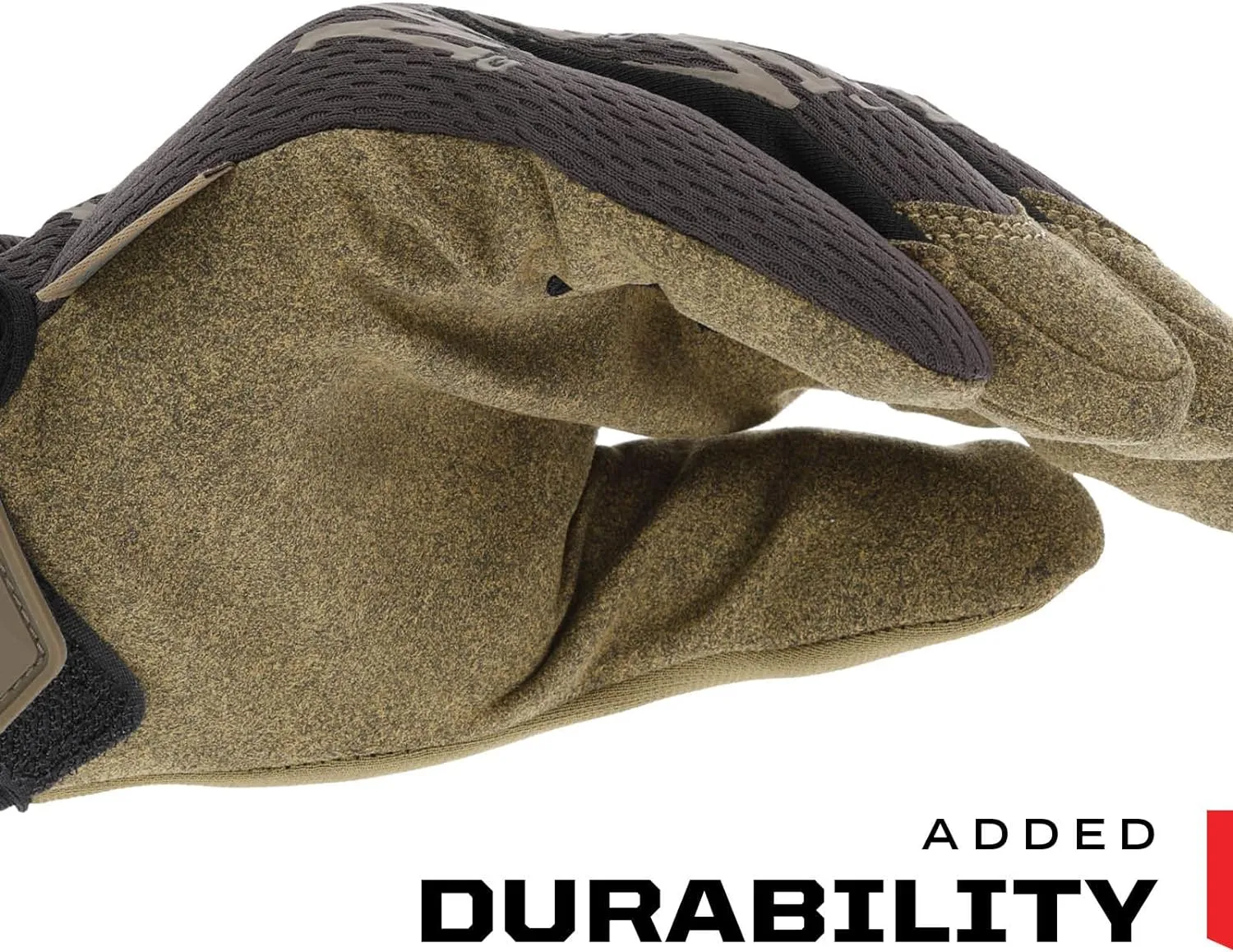Mechanix Wear: The Original Work Glove with Secure Fit, Synthetic Leather Performance Gloves for Multi-Purpose Use, Durable, Touchscreen Capable Safety Gloves for Men (Brown, Large)