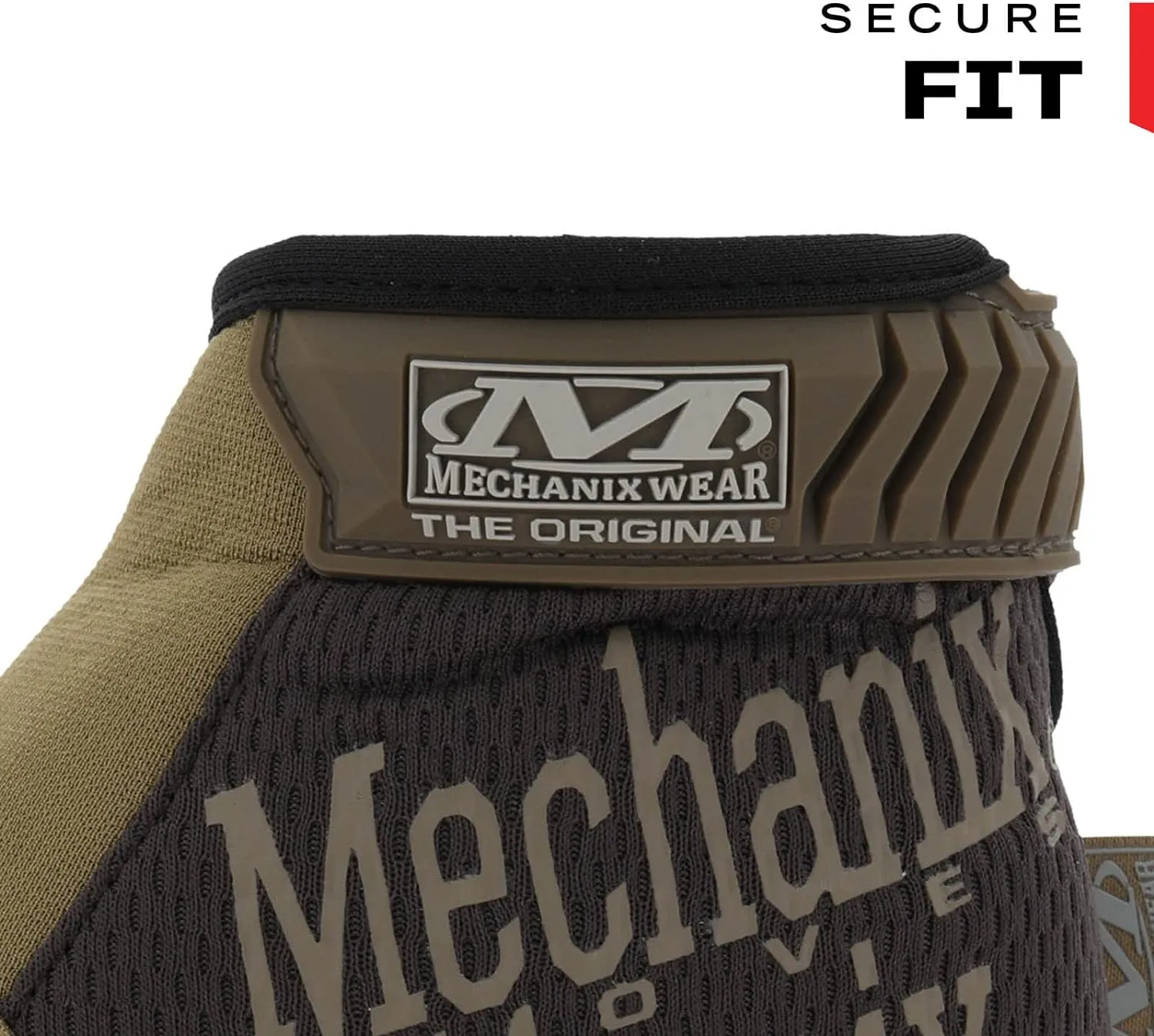 Mechanix Wear: The Original Work Glove with Secure Fit, Synthetic Leather Performance Gloves for Multi-Purpose Use, Durable, Touchscreen Capable Safety Gloves for Men (Brown, Large)