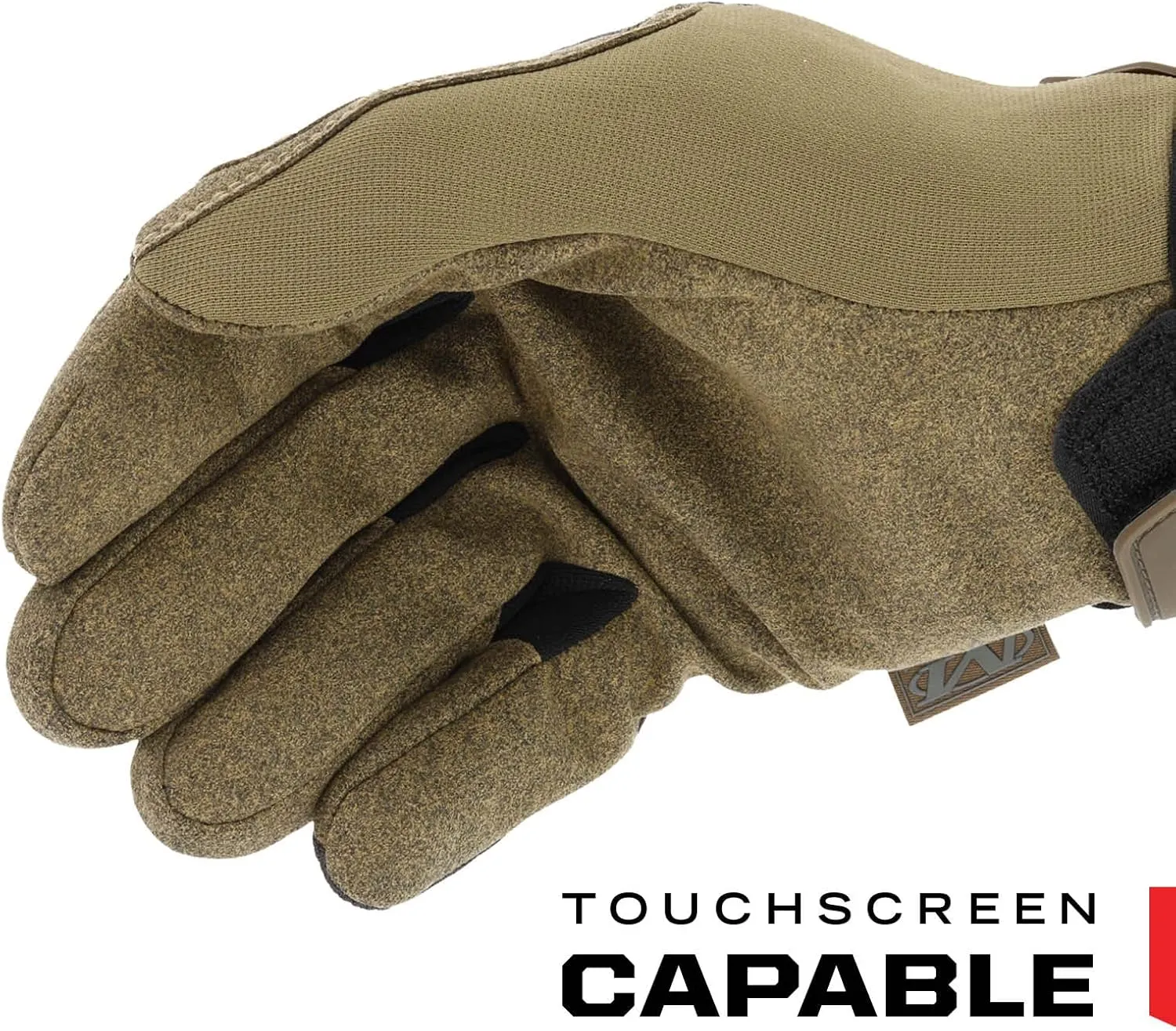 Mechanix Wear: The Original Work Glove with Secure Fit, Synthetic Leather Performance Gloves for Multi-Purpose Use, Durable, Touchscreen Capable Safety Gloves for Men (Brown, Large)